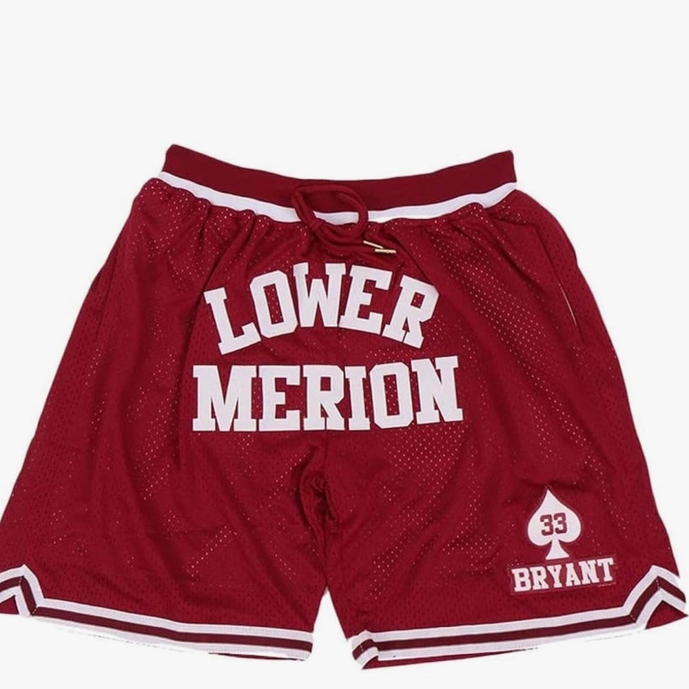 Kobe Bryant Lower Merion athletic shorts